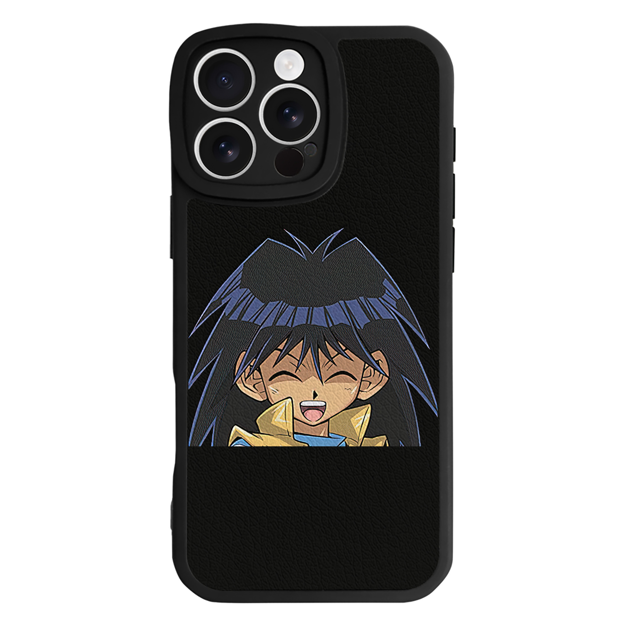 （画像用） 遊☆戯☆王 Yu-Gi-Oh! 【iPhone 16シリーズ対応】シリコンスマホケース（レザー調） 材質：シリコン